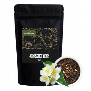 Herbata Zielona Jaśminowa Premium 75g Liściasta Baza do Bubble Tea BubbleJoy