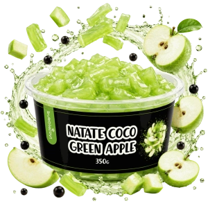 Nata de Coco JABŁKO 350g Galaretki BubbleJoy