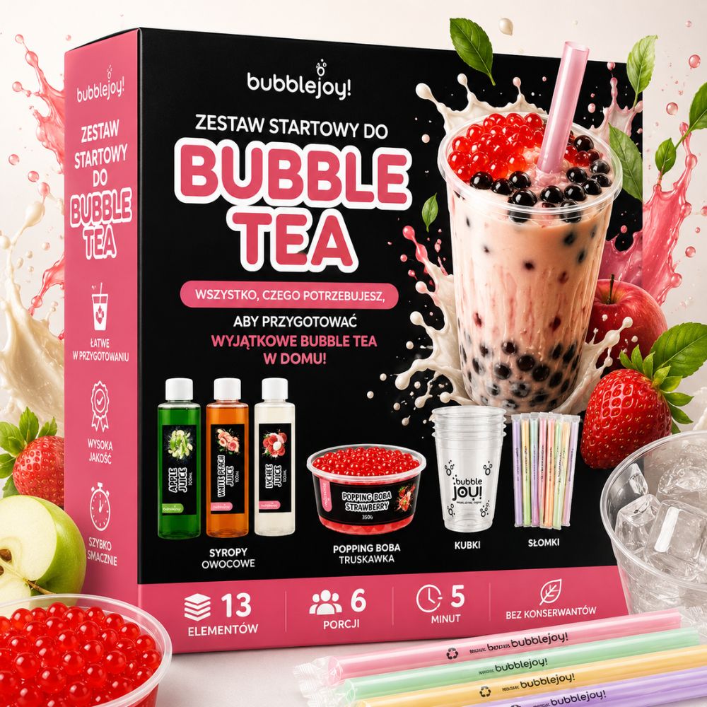 Zestawy Starowe do bubble Tea DYI Boxy startowe